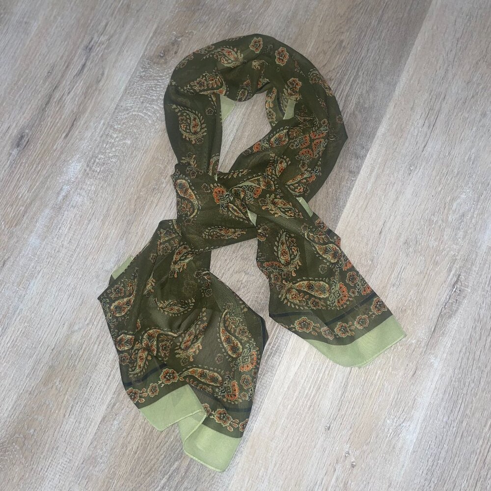 Vintage Paisley Scarf